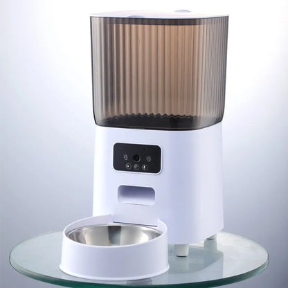 5L Smart WiFi APP Camera Automatic Pet Feeder Cat Food Dispenser Video Smart Feeder For Cats Dogs Pet Dry Food Bowl