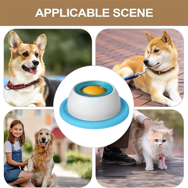 Dental Health Lick Mat for Dogs & Cats, Interactive Slow Feeder Licking Plate with Non-Slip Base, Pet Mental Enrichment Toy