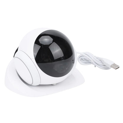 Indoor Cam Movable Pet Camera Battery Powered 2 Way Talk Motion Detection Video Recording Indoor Cam Mobile Surveillance Robot