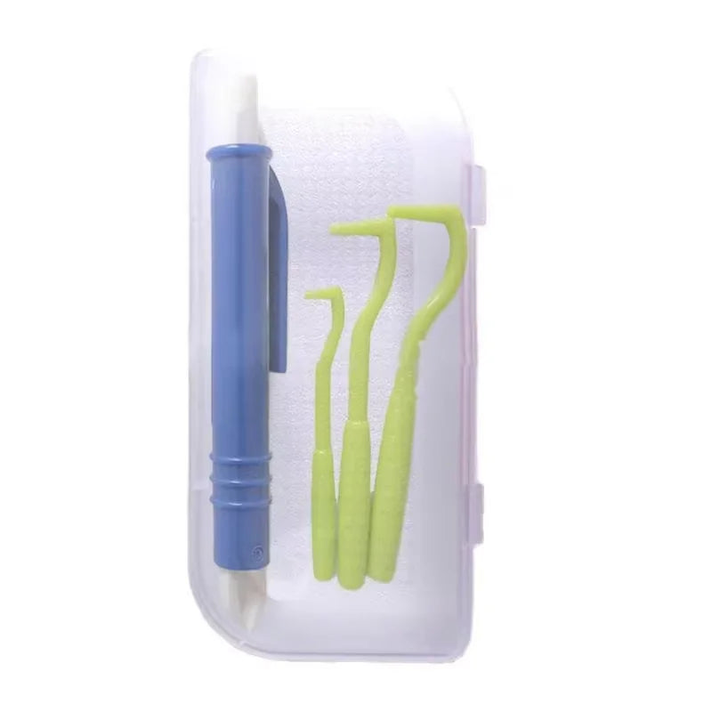 4 in 1 Tick Remover Tool Professional Removal Tweezers for Humans & Pets Pets Flea and Tick Removal Remover Tools