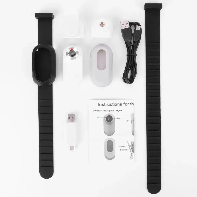 Pet Recorder Thumb Pet Camera HD Cat & Dog View Camera Collar Pet Camera