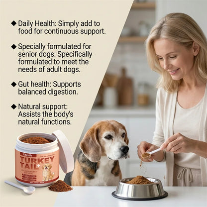Easy To Feed Dog Supplement For Mobility And Shiny Coat Supports Health Joints & Mobility. Daily