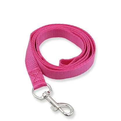 1Pc 120cm*1.5cm Nylon Pet Dog Leash Harness Dog Collar Walking Training Leash Cats Dog Harness Collar Leash Strap Belt for Puppy