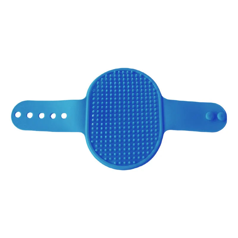Cat Dog Massage Grooming Brush - Adjustable ScratchingGlove for Shedding, Itch Relief& Bathing - Pet Deshedding & Cleaning Tool