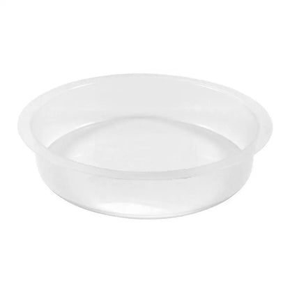 Bird Feed Bowl Transparent Circular Bird Feeder Imple Bird Comfortable Supplies Eating Environment And Fashionable Provide
