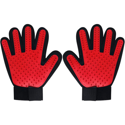 Pet Cat Grooming Gloves Cats Hair Brush and Comb Gloves to Bathe Dogs Cleaning Hair Removal for Dog Animal Use Accessoies