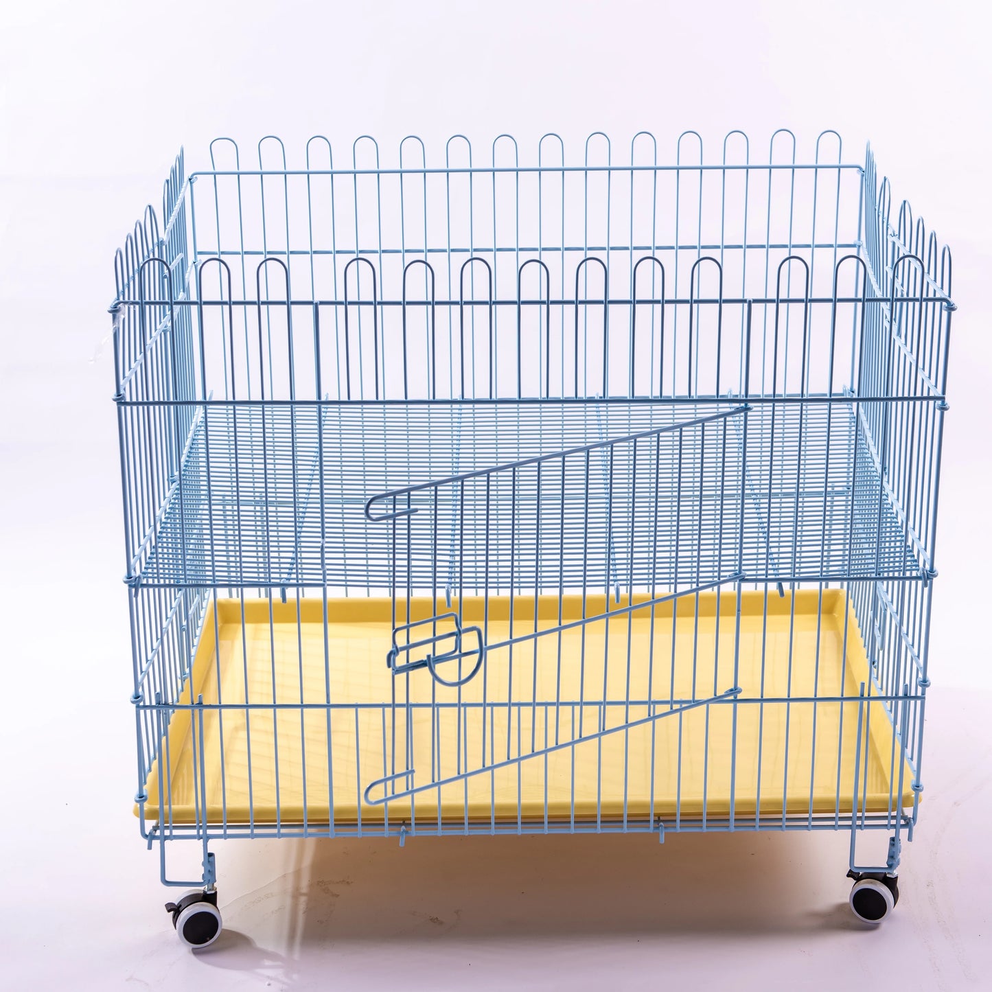 Dog Crate Furniture With Cushion for Large Medium Dogs, Heavy Duty Dog Kennel With Double Doors, Decorative Pet House Dog Cage