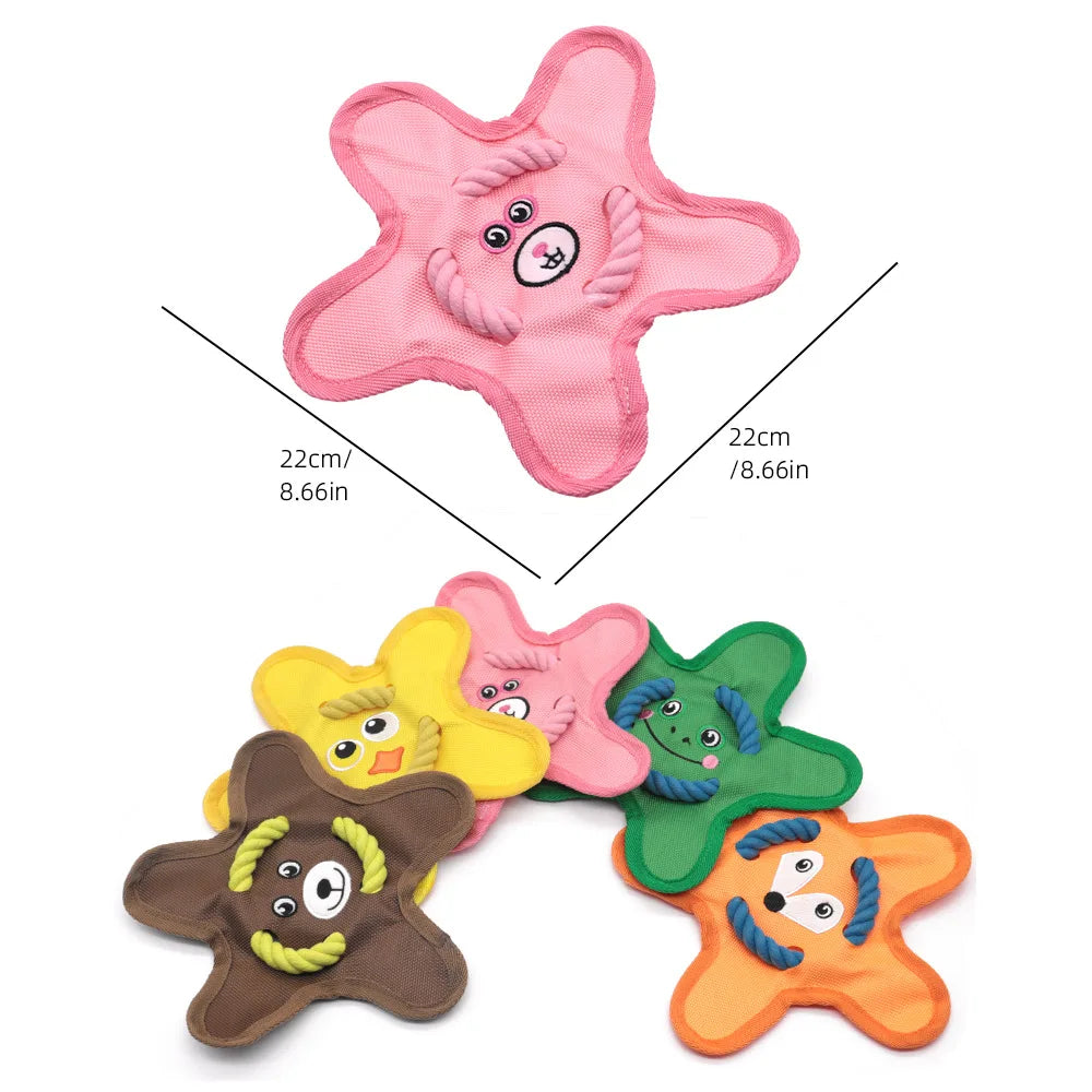 Dog  Pet Toy - Durable Chew Resistant Interactive Squeaky Crinkle Paper Sound Toy for Puppies Small Medium Large Dogs