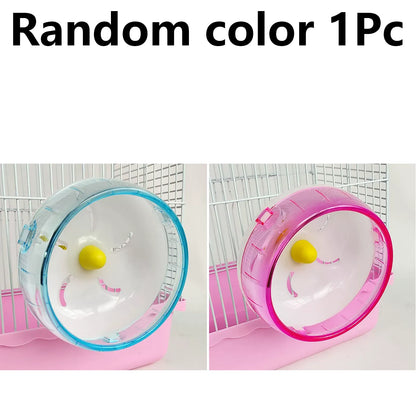 New Hamster Running Wheel, Silent Running Wheel, Hamster Cage Wheel, Golden Hamster Exercise Ball, Hamster Supplies and Toys