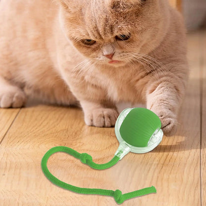 Dog and cat toys, ball, durable, self-entertainment, with rope, cat teaser ball, pet supplies, jumping ball, thud pet toys