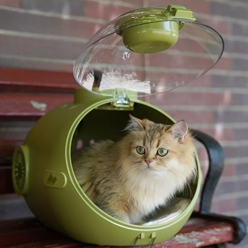 Cat Carrier Portable Transportation Travel Products Pet Moving Bag High-capacity Breathable Cat Accessories Pet Products