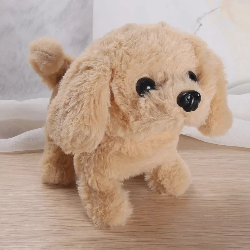 Interactive Electric Plush Corgi Dog Toy for Kids Adorable Tail Wagging Ass Shaking Robot Gift for Children's Playtime Fun