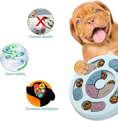 Dog Puzzles,Dogs Food Puzzle Feeder Toys for IQ Training & Mental Enrichment,Dog Treat Puzzle