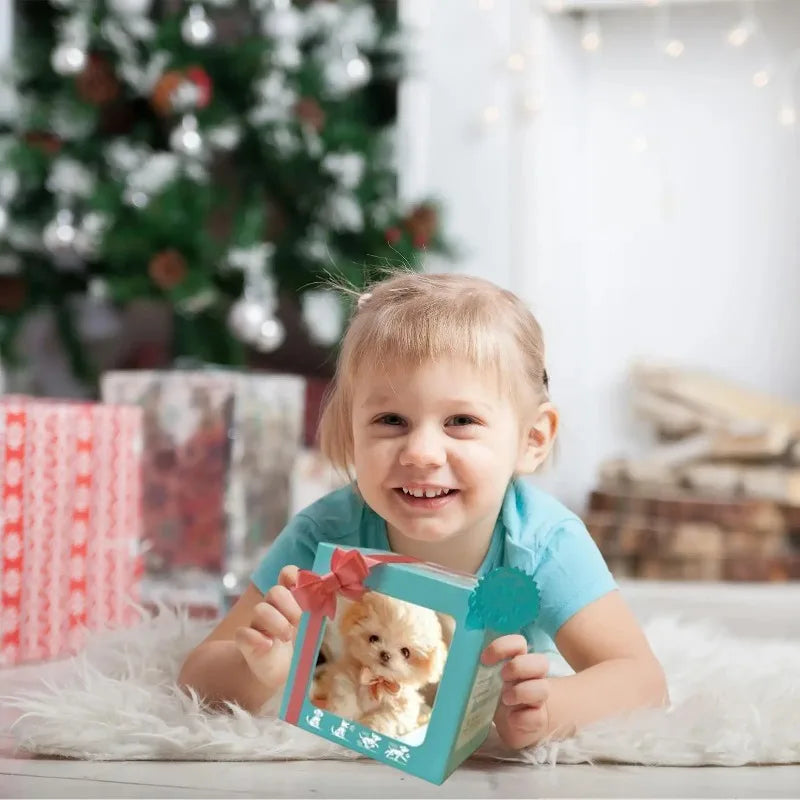 Electric Cuddly Dog Toy Walking with Barking Sound, Cute Plush Dog Doll, Birthday Gift, Pet Dog Stall Item