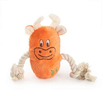 Squeaky Dog Toy Dogs Chew Toys for Small Large Dogs Breed Aggressive Chewers Puppy Teething Plush Toys Pet Products