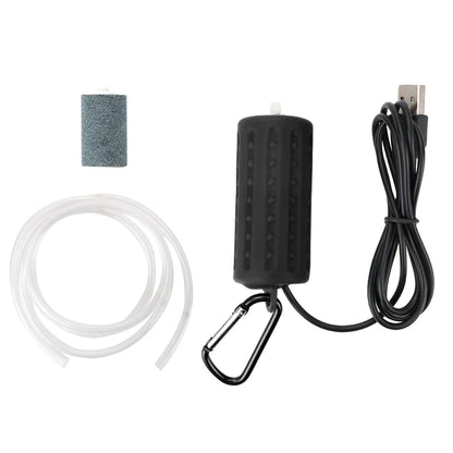 Aquarium Fish Tank Oxygen Air Pump Portable Aquatic Terrarium Filter Mute Energy Saving Supplies Mini USB Fish Tank Accessories