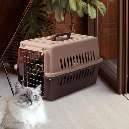 Pet Carrier Breathable and Handle Pet Porter Fashion Dog Kennel for Walking Indoor Outdoor Rabbits Pet Store Quick Trips