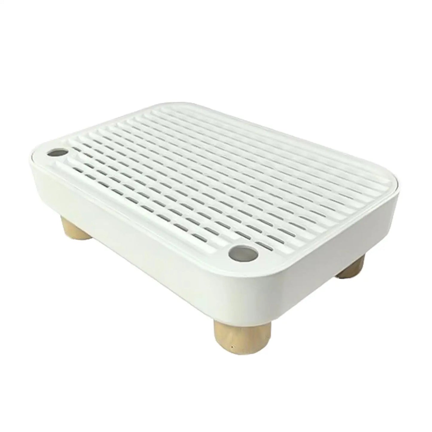 Litter Box Step for Kitten and Old Cats Litter Sifter Box for Floor Carpet Pet indoor Footrest Pet Cleaning Supplies Washable
