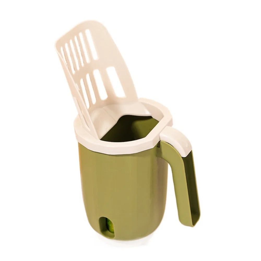 Portable Pet Cleaning Kit Removable with Garbage Bag Pet Litter Shovel Self-cleaning Garbage Picker Pet Feces Cleaner