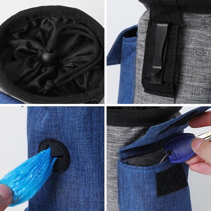 Pet Training Fanny Pack Walking Dog Training Tool Training Artifact Snack Bag Reward Dog Food Carry-on Bag