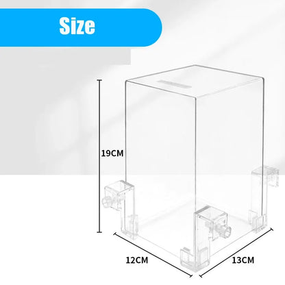 Creative Aquarium Tanks Negative Pressure Fish Tank Ecological Aquascape Decoration Small Fish Pot Isolation Aquatic Fish Bowl