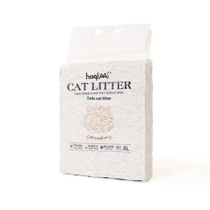 Original Plant Tofu Cat Litter 6L Green Tea Mixed Plant Cat Litter Fast Clumping Pet Supplies