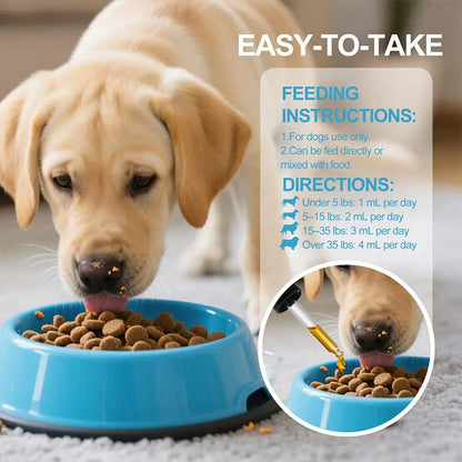 Dog Hair Conditioner Multi-functional Nutritional Supplement Liquid Collagen Dog Cat Pet Supplies