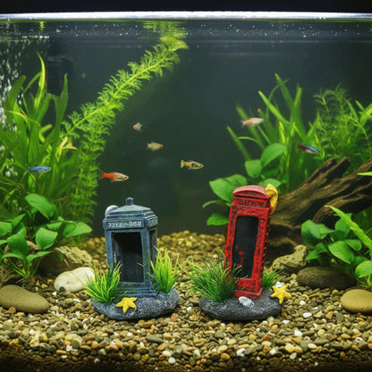 Simulation Fish Tank Decoration Natural Look Retro Aquarium Landscaping Resin Artificial Aquarium Ornament Home Aquarium