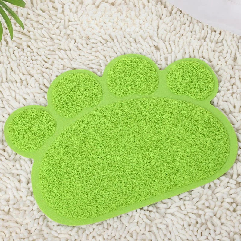 Cat Litter Mat Pet Meal Pad Anti Dirt Prevent Slippery Cushion Anti Jamming Foot Splashing Sand Rug Cat Cage Foot Mat Dog Carpet