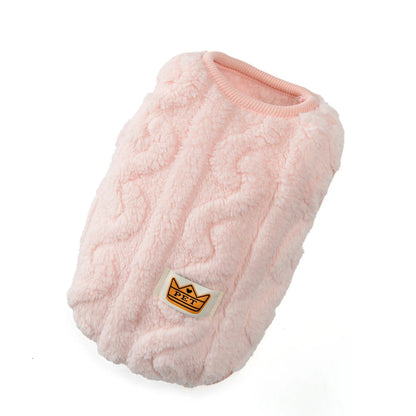 Soft Fleece Pet Cat Clothes Autumn Winter Cats Vest Apparel Puppy Jacket Shirt Kitten Sweater Coat Cute Chihuahua Costume Outfit