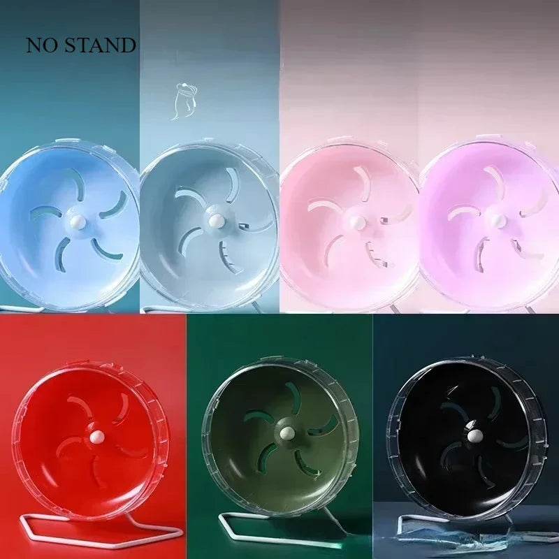 Hamster Sport Tool Running Wheel Treadmill Pet Toy Silent Exercise Runner Cage Hamster Accessories Small Animals Pet Products