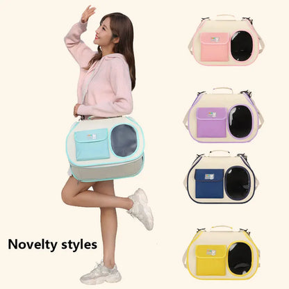 Pet Supplies Cat Carrier Bag Portable Cat Bag For Cats And Small Dogs Ideal for travel and Outdoor Activities Suitable For Cats