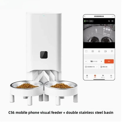 Suitable for running three bowls of automatic pet feeders in conjunction with the tu Smart platform