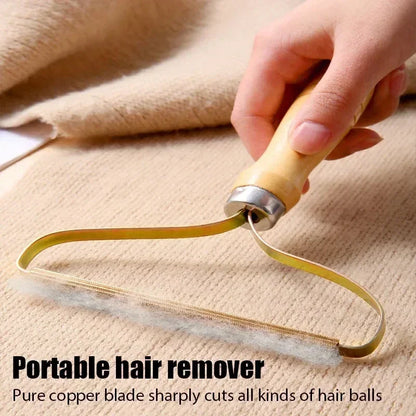 Pet Hair Remover Portable Manual Lint Scraper Cat Hair Removal Brush Clothing Pilling Carpet Fuzz Remover Hair Sucking Tool