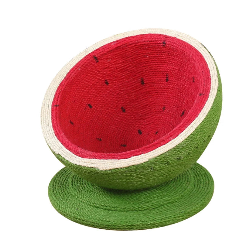 2022 New Design Cat Trees & Scratcher  Watermelon Shape Modern Simple Luxury Cat Tree House