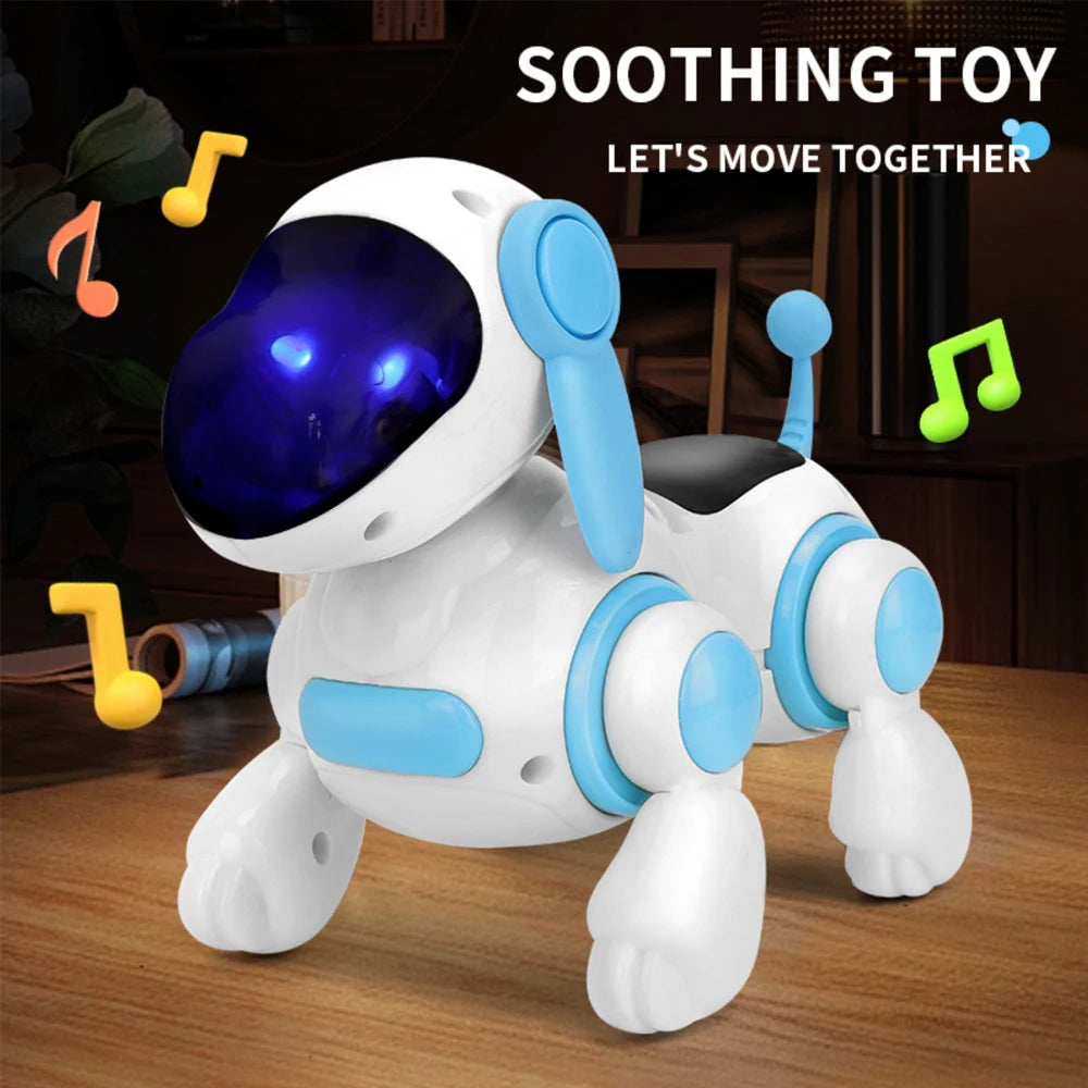 Creative electric dog children's toys baby puzzle crawling music simulation walking puppy interactive fun toy Birthday Gift