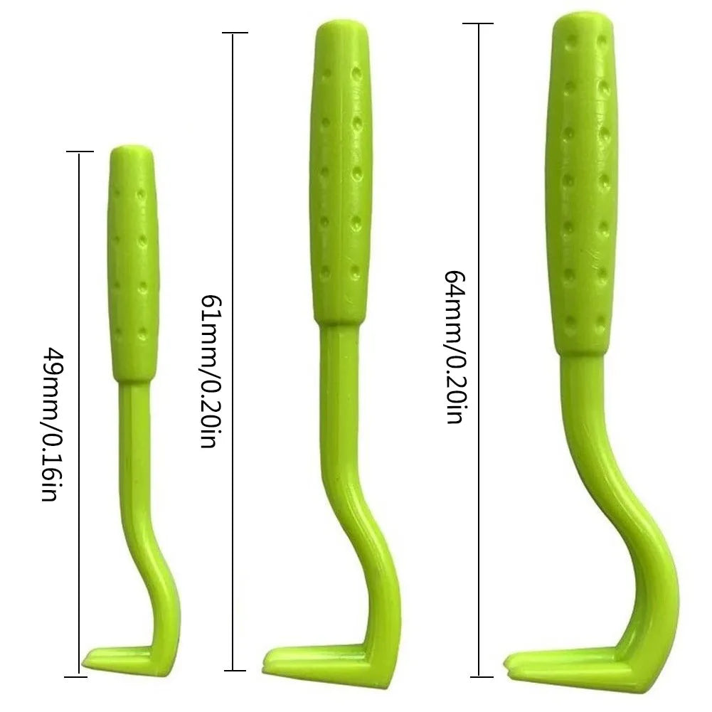 3 Pcs Tick Remover Hook Flea Remover Tweezer Tick Pull Pet Cat Dog Accessaries Ticks Removal Tools Flea Extractor Pet Supplies