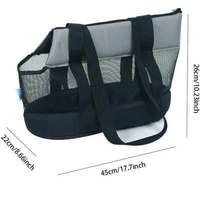 Cat Carrier Bag Breathable Transporter Pet Bag Portable Puppy Single Shoulder Bags Travel Carrier For Cats Dogs Pet Handbag