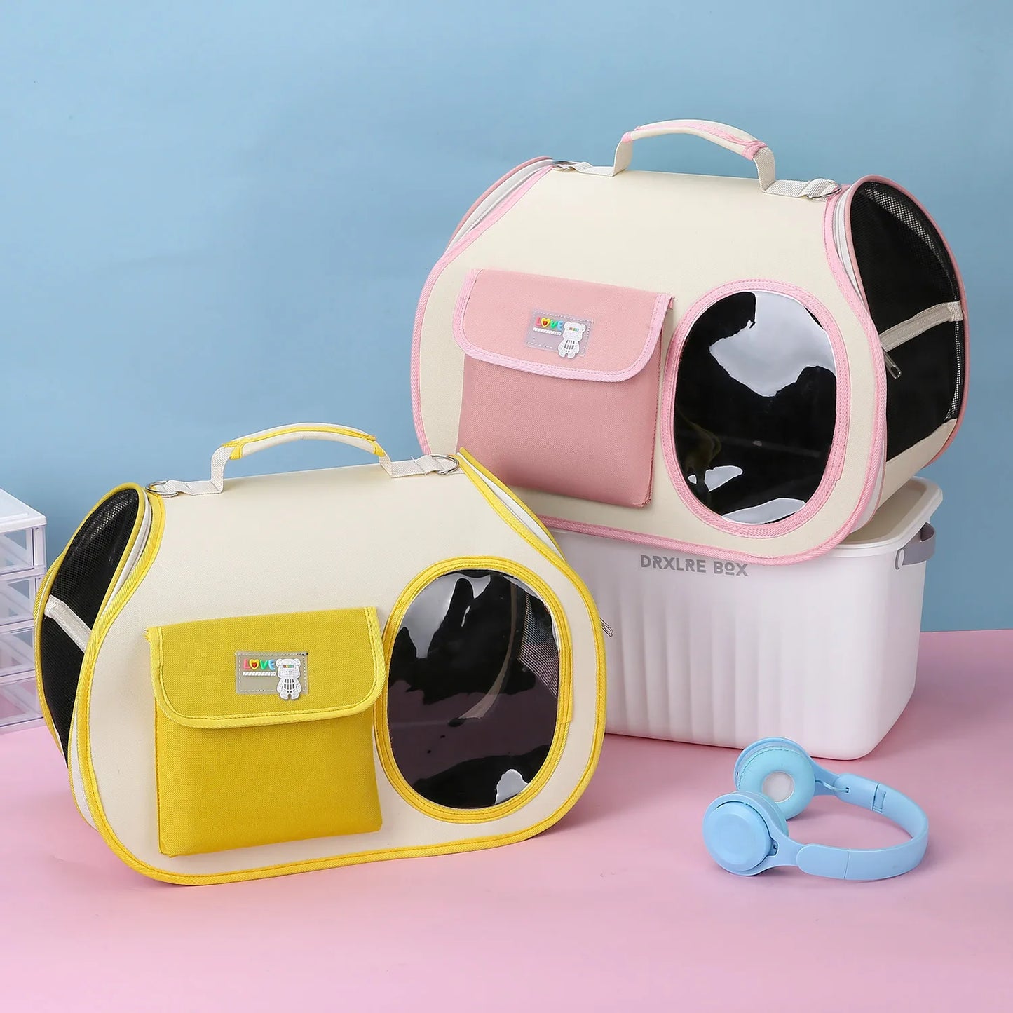 Pet Supplies Cat Carrier Bag Portable Cat Bag For Cats And Small Dogs Ideal for travel and Outdoor Activities Suitable For Cats