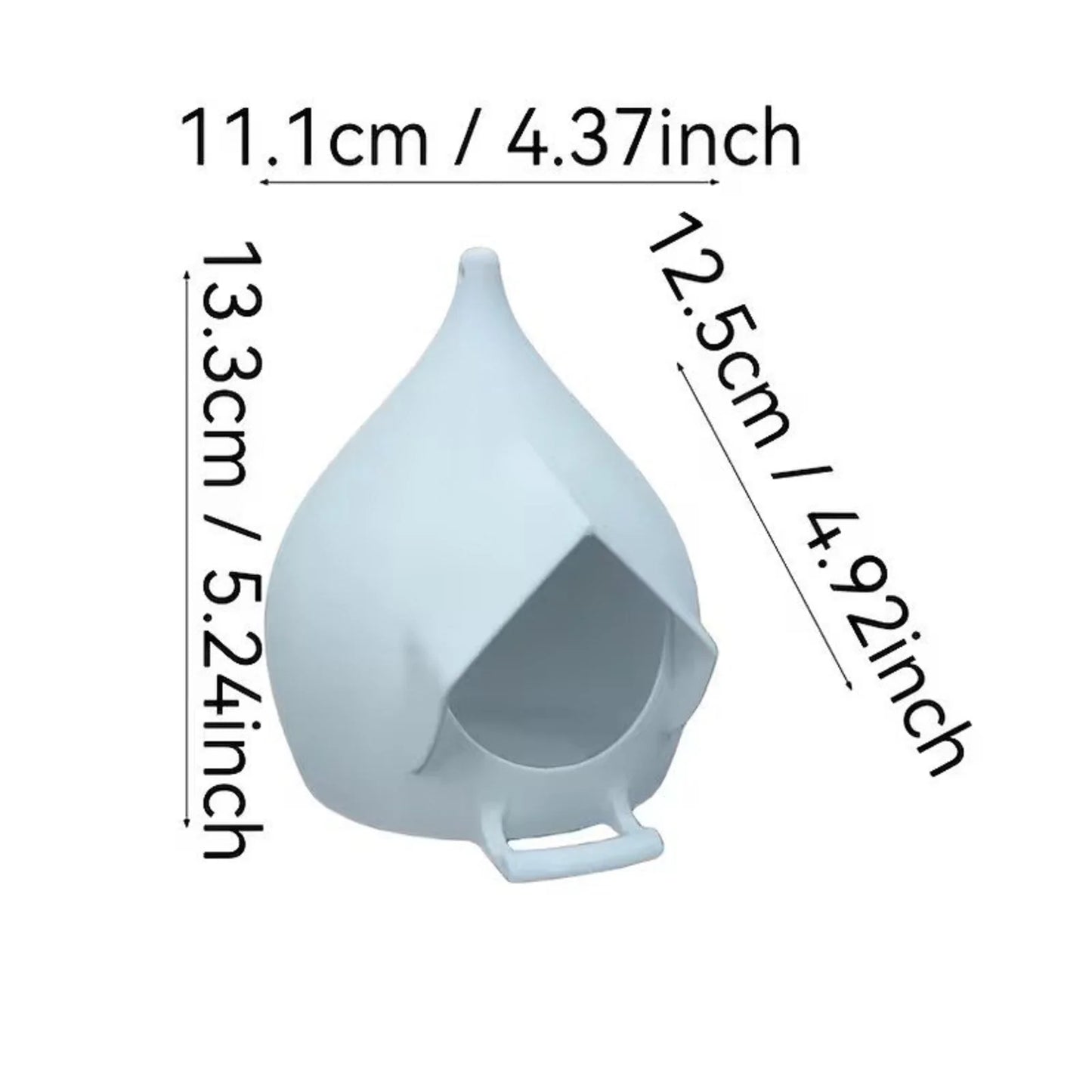 Garden Bird Automatic Feeder Family Balcony Practical Durable Hanging Feed Tool Home Indoor Outdoor Unique Shaped Birds Feeder