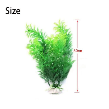 Aquarium Plants Ornaments Plastic Simulation Artificial Water Grass Fish Tank Decoration Accessories