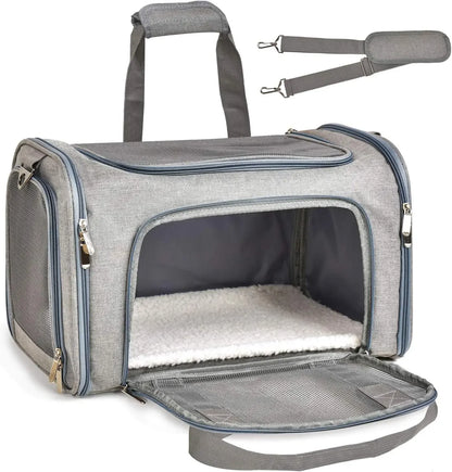 Pet Carriers Backpack Portable Breathable Foldable Shoulder Bag Cat Dog Carrier Bags Outgoing Travel Pets Handbag Transport Bag