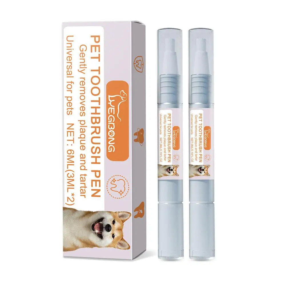Dog Teeth Cleaning Gel Tooth Repair Teeth Brushing Cleaner Dog Oral Care For Dogs Cats Odor Stain Remover Pet Breath Freshener