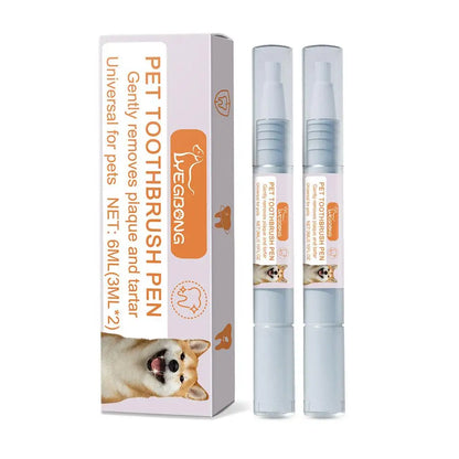 Dog Teeth Cleaning Gel Tooth Repair Teeth Brushing Cleaner Dog Oral Care For Dogs Cats Odor Stain Remover Pet Breath Freshener
