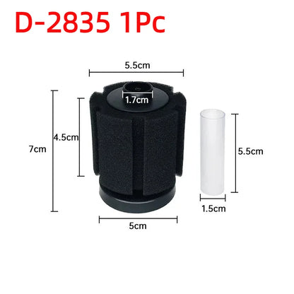 Aquarium Filter Sponge For Fish Tank Air Pump Skimmer Biochemical Sponge Filter Aquarium Bio Filter Filtro Aquario Acessorio