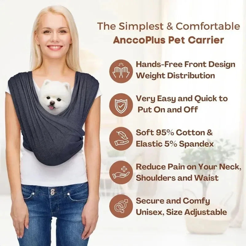 Dog Carrier for Small pet Front Facing Carrier Sling Hands Free Cat /Adjustable/Breathable/Pet Carrier Bag/Comfortable/slings