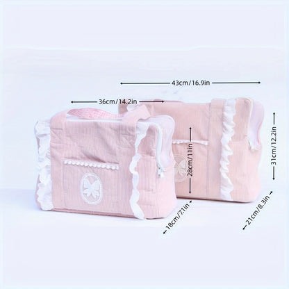 Pink Floral Pet Carrier - Cozy, Breathable & Stress-Resistant for Small Dogs & Cats. Zip Closure, Perfect for Travel!