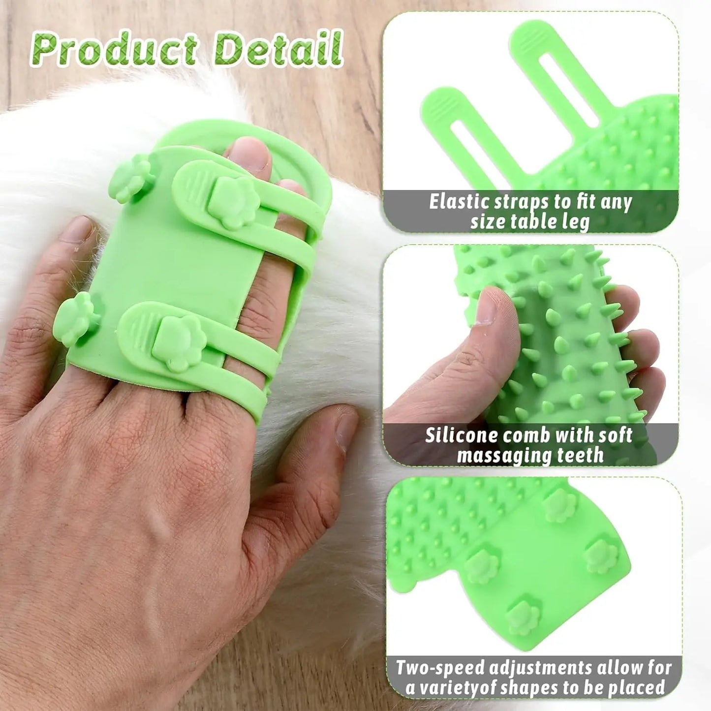 Cat Self Groomer Massager for Indoor Cats Scratcher Scratching Brush Remove Hair Comb Grooming Table Dog Kitten Care Accessories