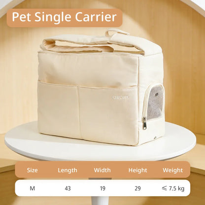Dog supplies Puppy carrier Carrier for dogs for cats and small dogs to carry outdoors than bears.