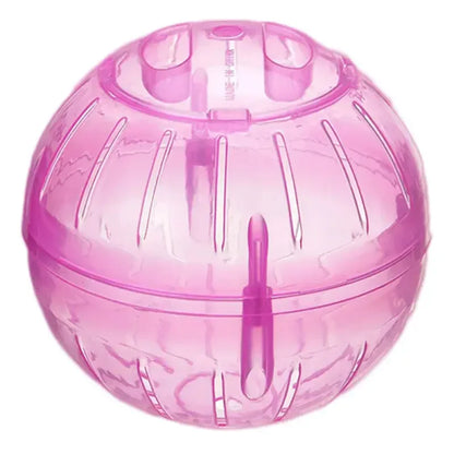 Hamster Exercise Ball Pet Toys Clear Cute 4inch Rolling Ball Running Wheel for Relieving Boredom Cage Accessories Chinchilla